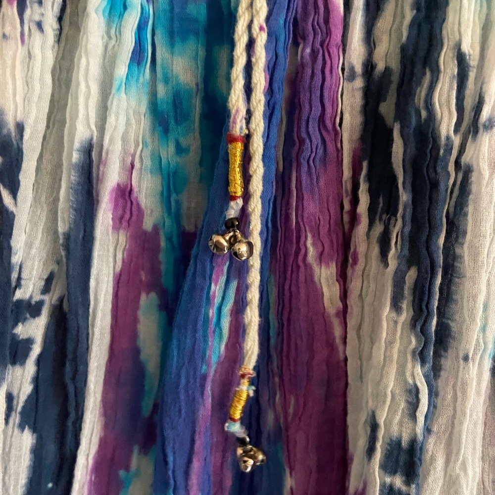 ☮️✌️Tie Dye Flowy Skirt - Picture 2 of 5